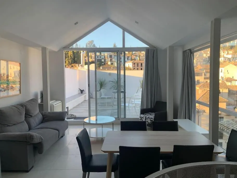 Amazing Loft! Rooftop Terrace! Alhambra Views! Apartment Granada